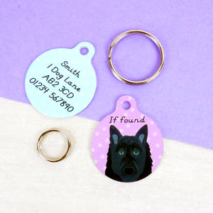Belgian Shepherd Dog ID Tag  - Hoobynoo - Personalised Pet Tags and Gifts