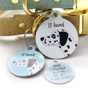 Dalmatian Personalised Dog Tag