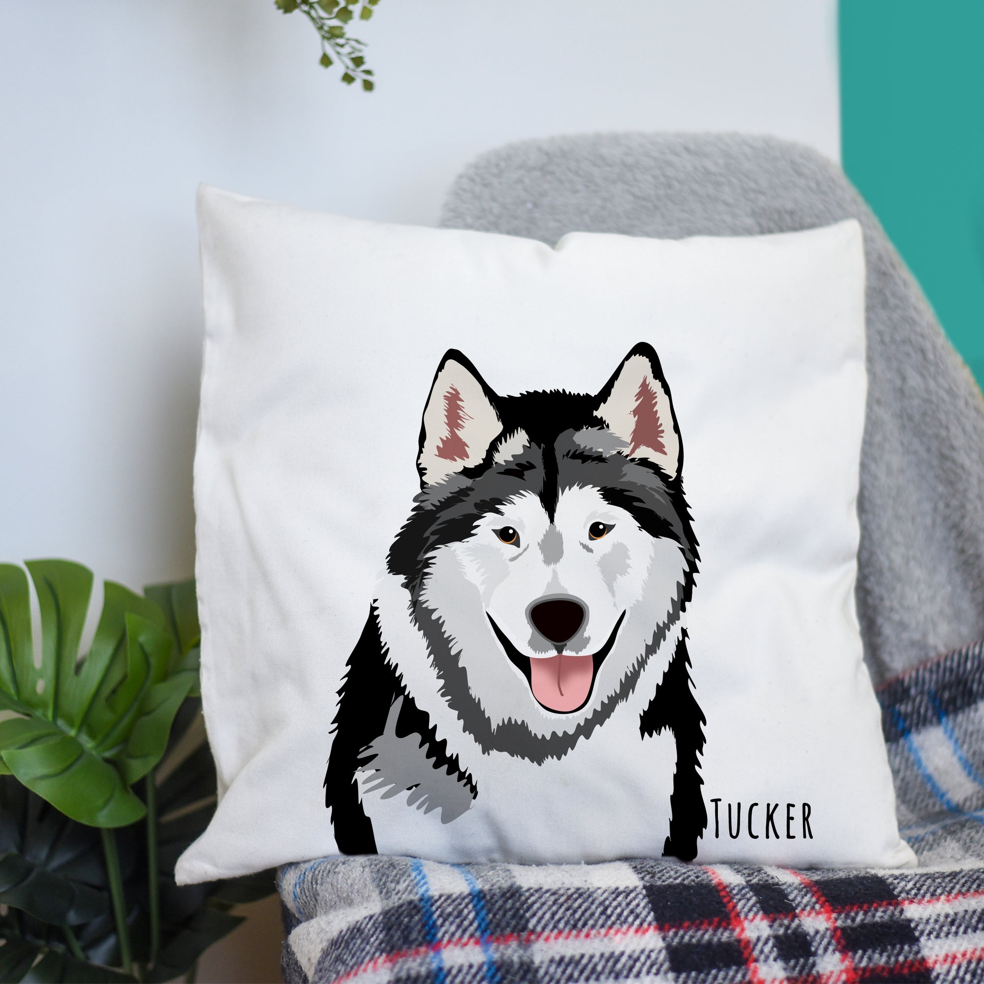 Dog Cushion Cover Personalised
