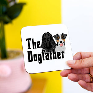Dogfather Coaster for Father's Day