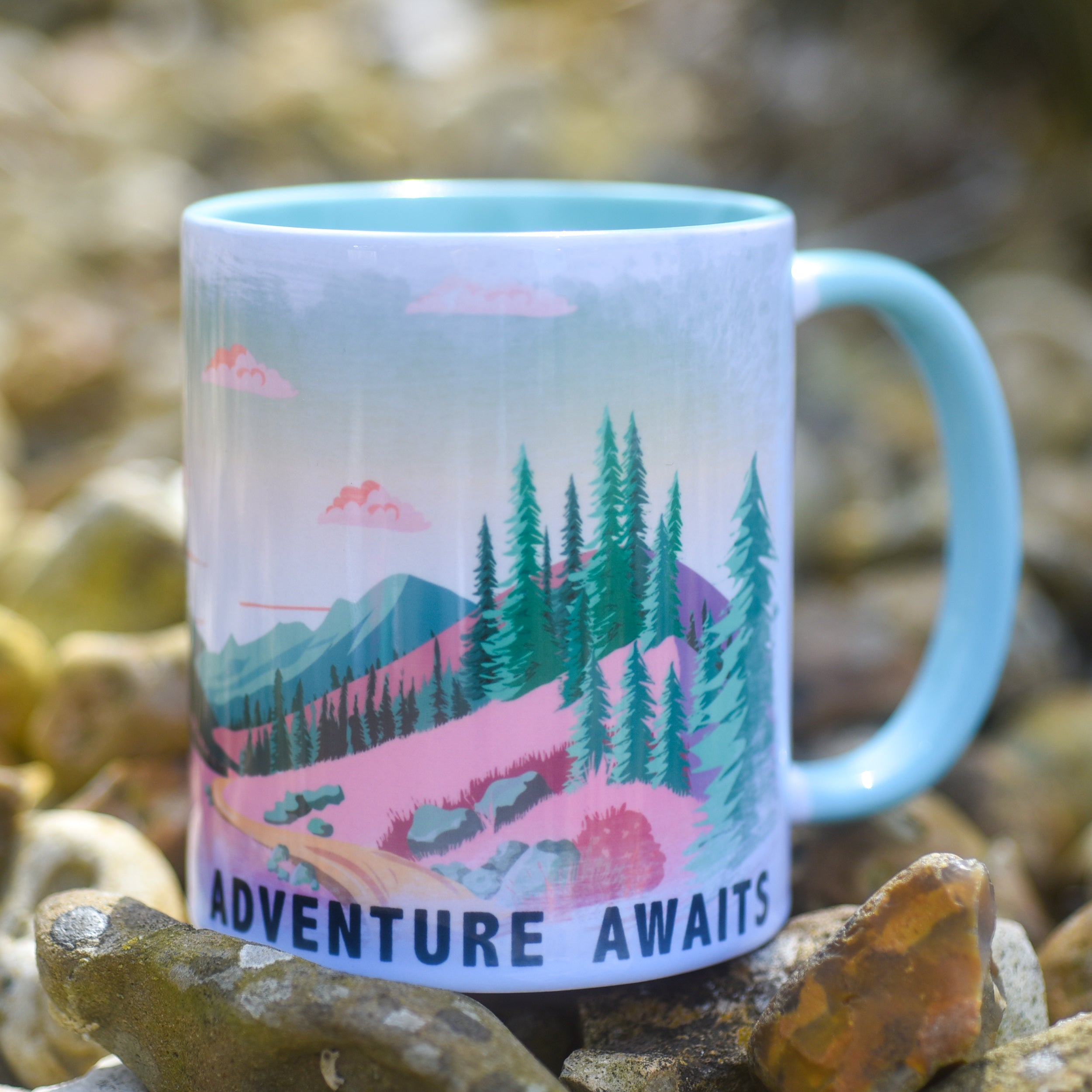 Adventure Awaits Ceramic Mug