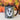 Halloween Inspired Black Striped Dog Portrait Mug