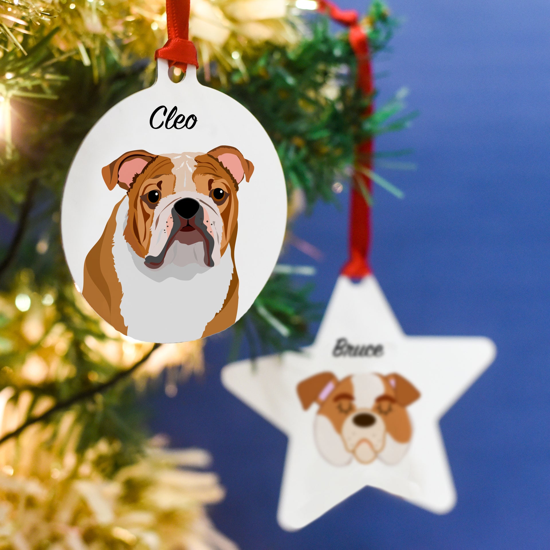 BAMAY Acrylic British Bulldog Dangle Earrings – Cute Puppy Dog Jewelry Gift For Women