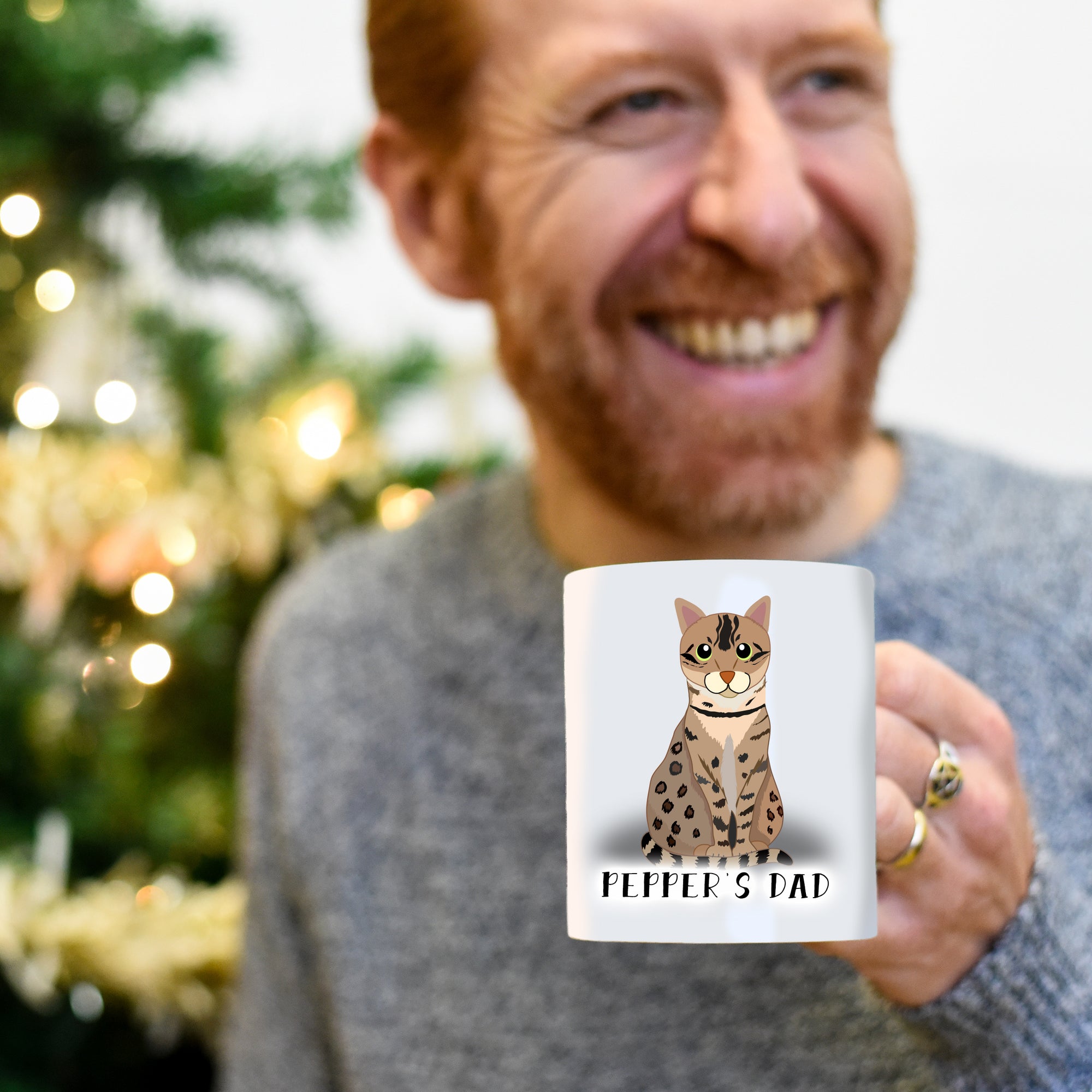 Mug for Cat Dads - Perfect for Father's Day