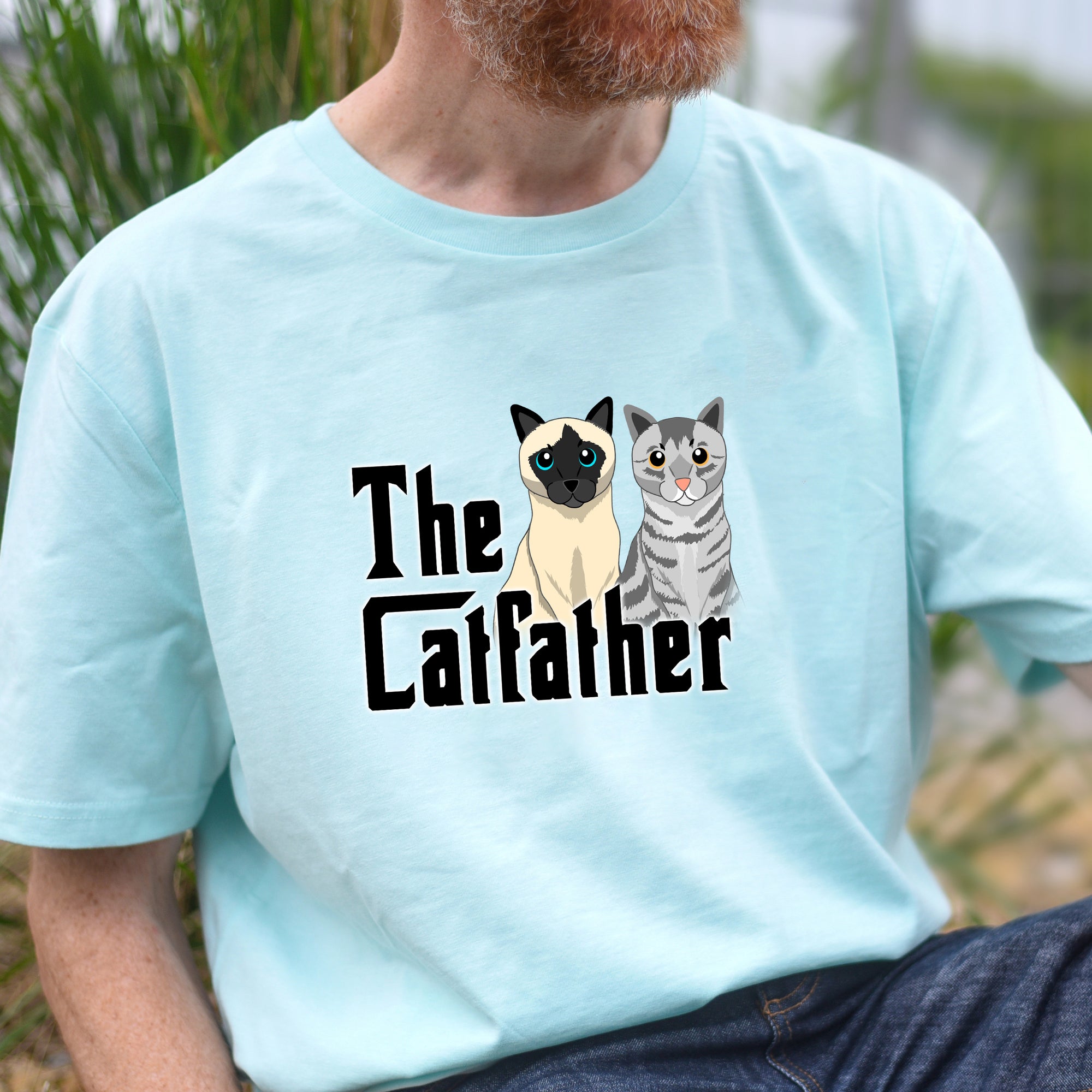 The Catfather Illustrated T-shirt
