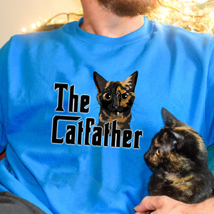 Personalised The Catfather Illustrated Sweater