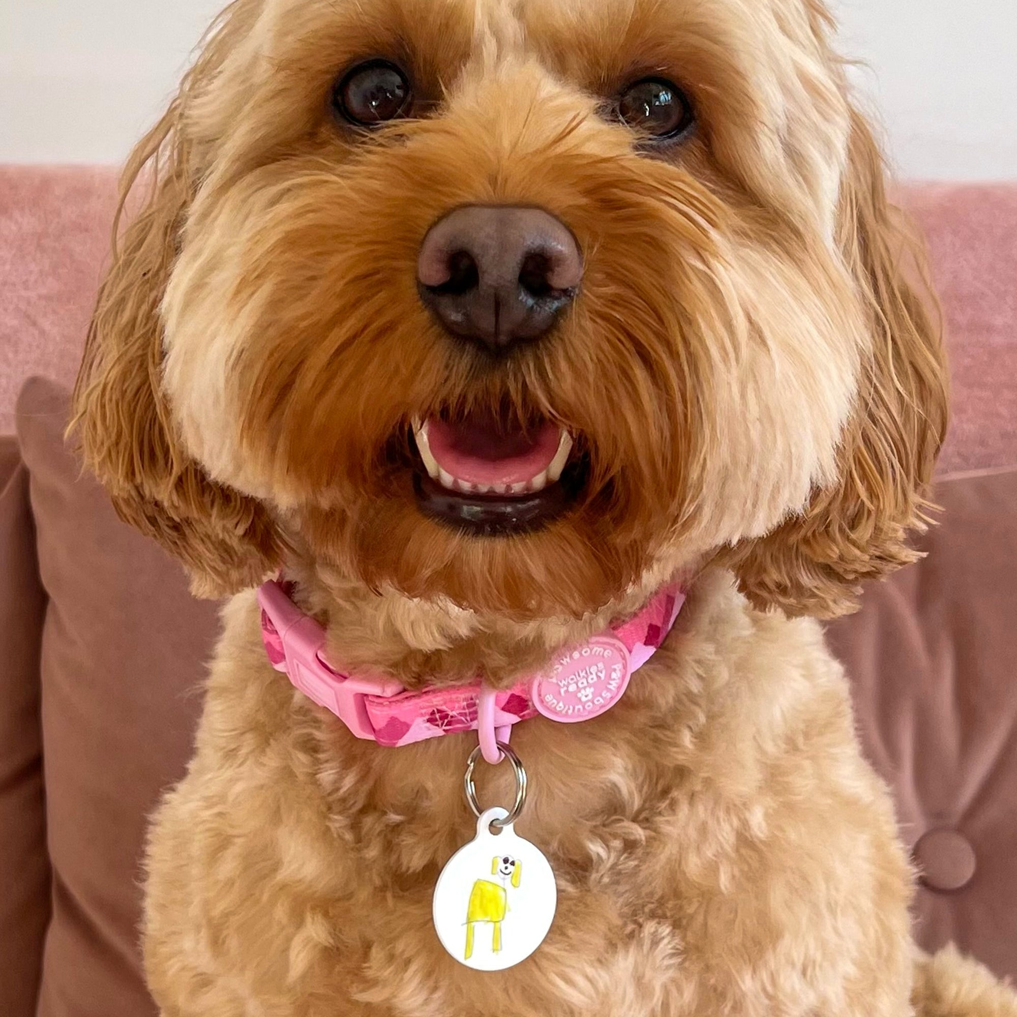 Pet tag - Designed by your child
