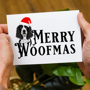 Merry Woofmas Christmas Card From The Dog