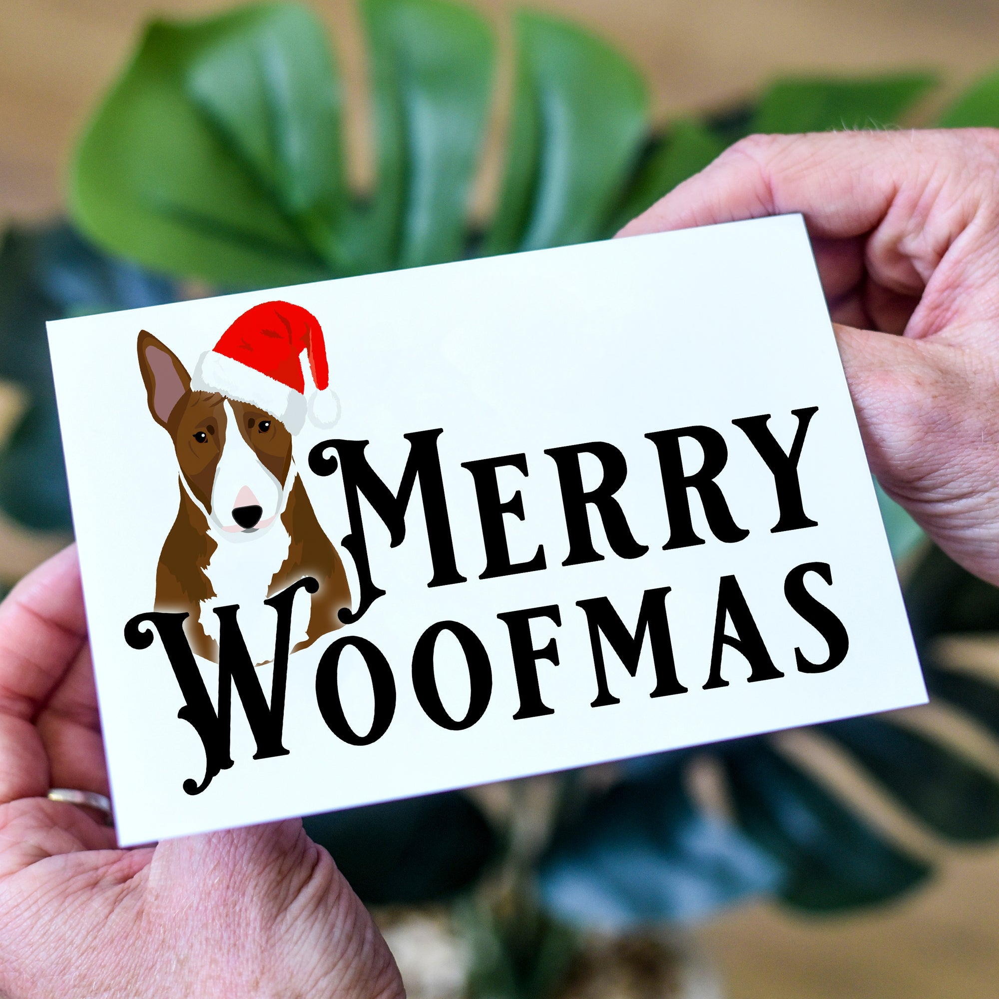 Merry Woofmas Christmas Card From The Dog