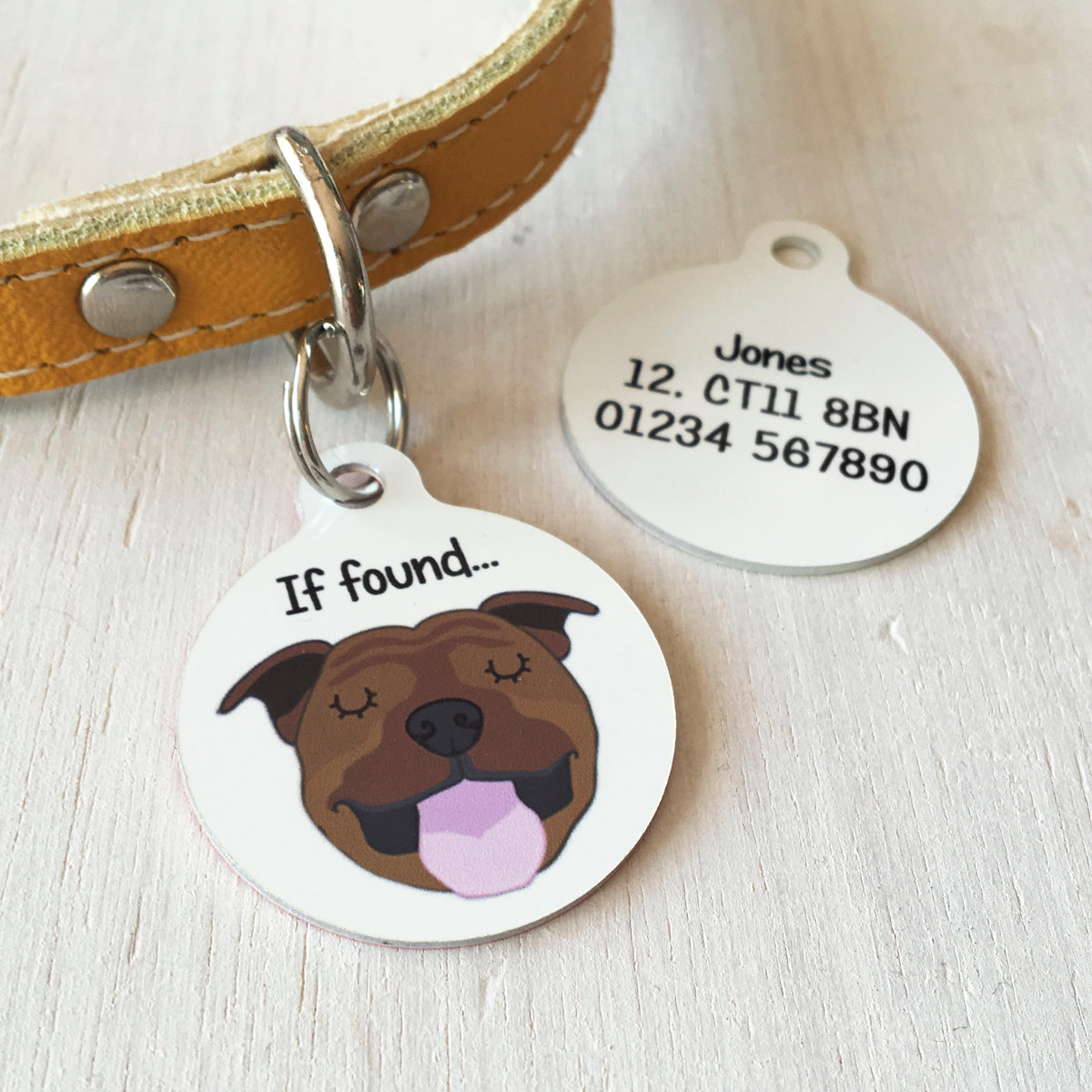 Bauble Pet ID Tag (old style)