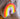 Rainbow Acrylic keychain/Bag Charm