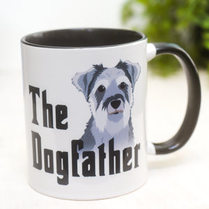 The Dogfather Personalised Dog Mug