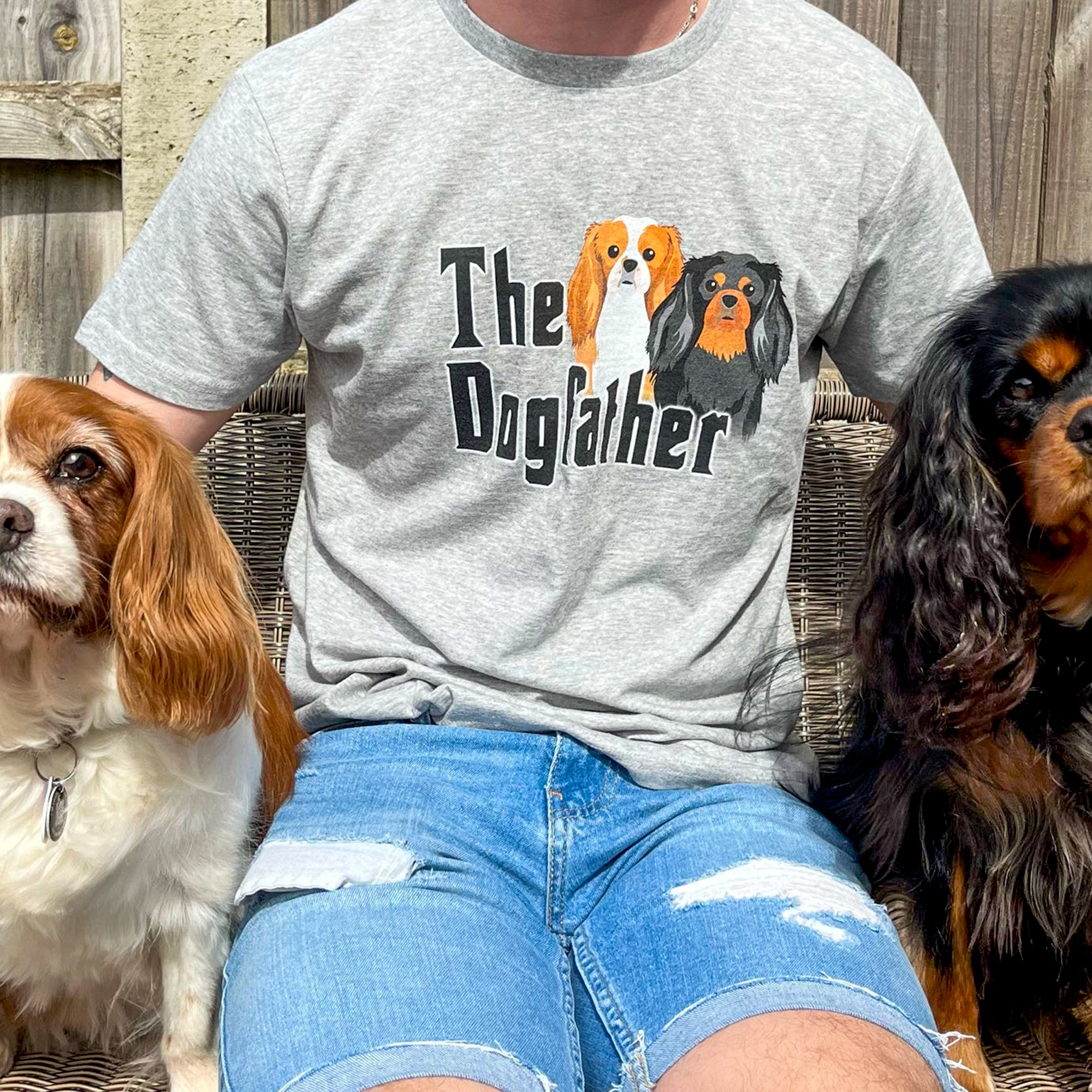 The Dogfather Illustrated T-shirt