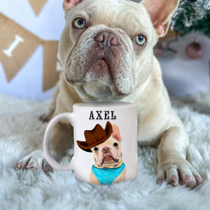 Dog Mug Personalised - Wild West