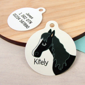 Horse Computer Mouse Pad  - Hoobynoo - Personalised Pet Tags and Gifts