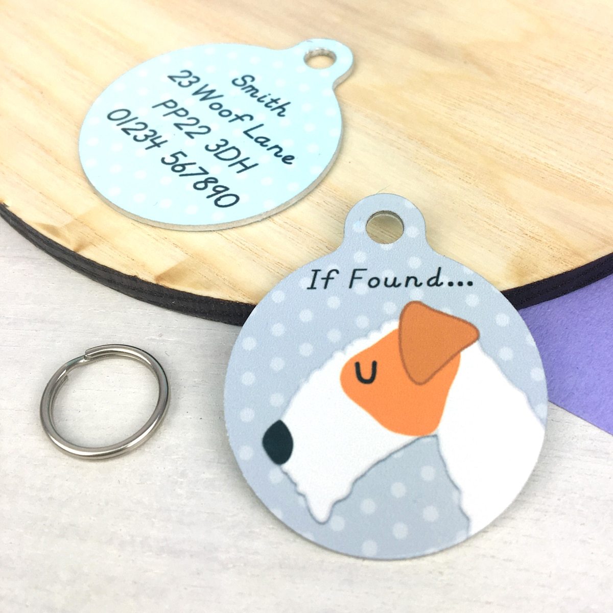Irish Setter Personalised Dog ID Tag  - Hoobynoo - Personalised Pet Tags and Gifts