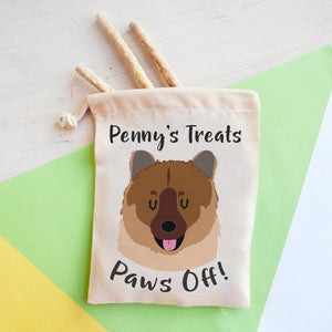 Eurasier Personalised Treat Training Bag  - Hoobynoo - Personalised Pet Tags and Gifts