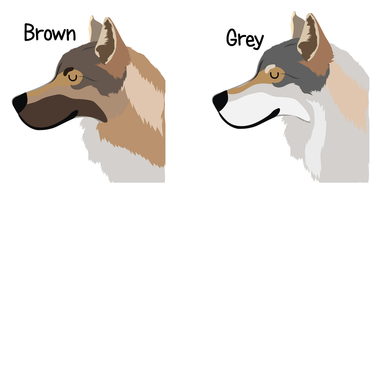 Wolfdog Personalised Dog ID Tag