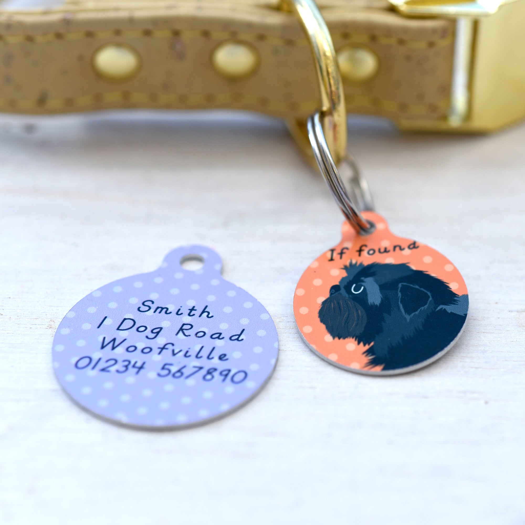Affenpinscher Dog Tag Personalised