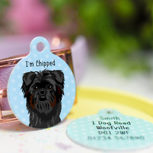 Affenpinscher Realistic Dog Tag Personalised