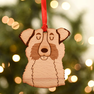 Dog Christmas Decoration - Australian Shepherd