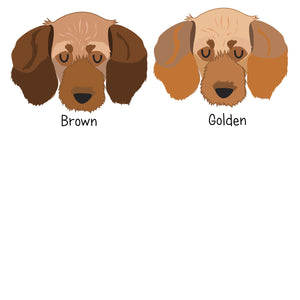 Basset Fauve de Bretagne Dog Personalised Bold Ceramic Dog Bowl  - Hoobynoo - Personalised Pet Tags and Gifts