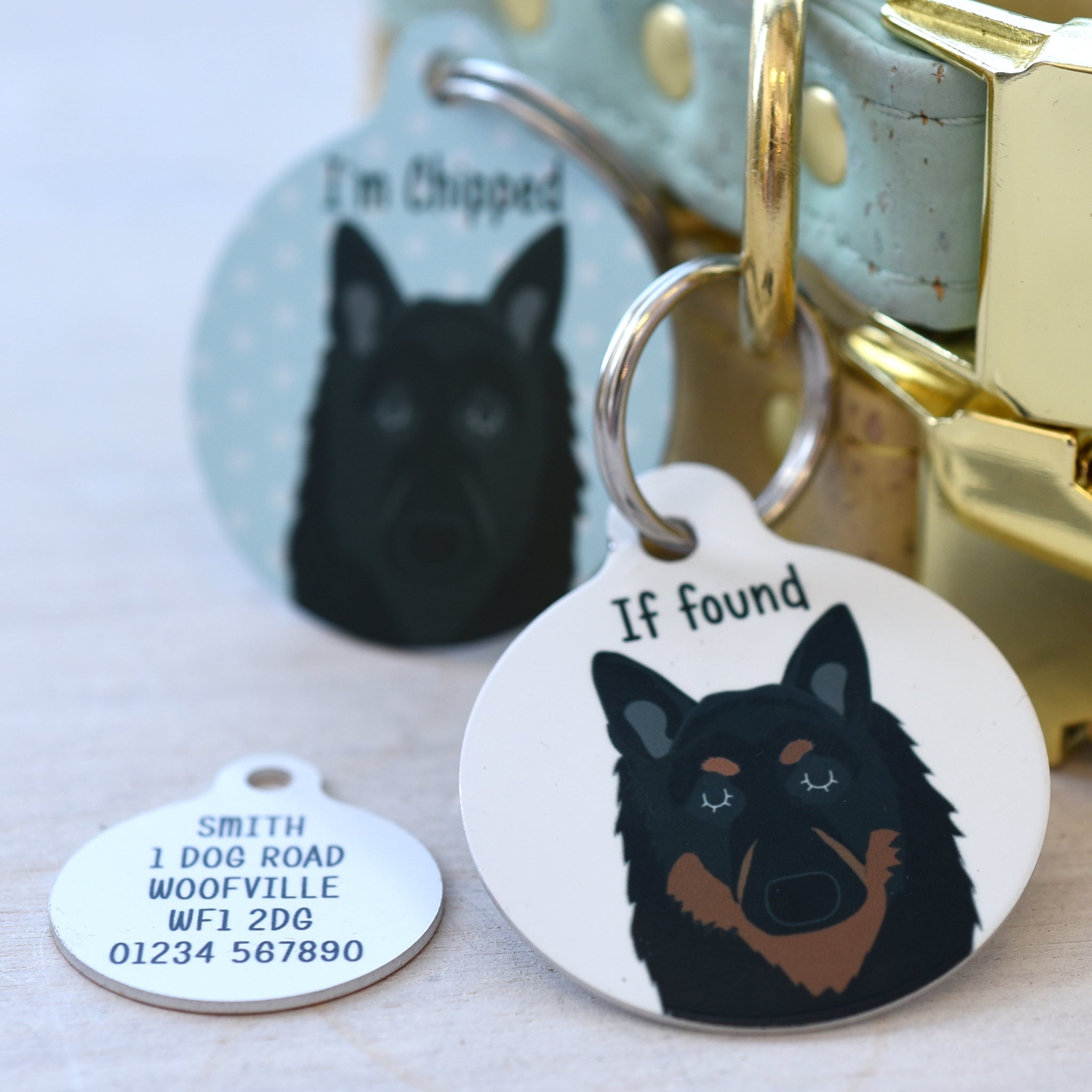 German shepherd hotsell dog tags
