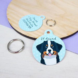 Belgian Tervuren Dog ID Tag  - Hoobynoo - Personalised Pet Tags and Gifts