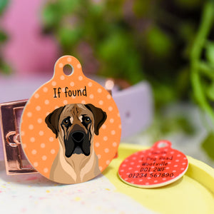 Boerboel Realistic Personalised Dog ID Tag