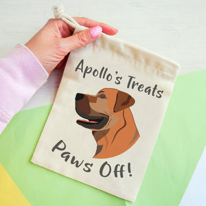 Boerboel Personalised Treat Training Bag  - Hoobynoo - Personalised Pet Tags and Gifts