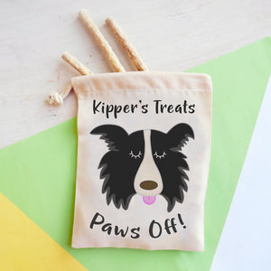 Border Collie Personalised Treat Training Bag  - Hoobynoo - Personalised Pet Tags and Gifts