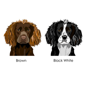 Boykin Spaniel Realistic Personalised Dog ID Tag