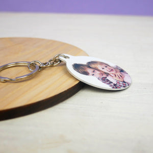 Photo Keyring Personalised  - Hoobynoo - Personalised Pet Tags and Gifts
