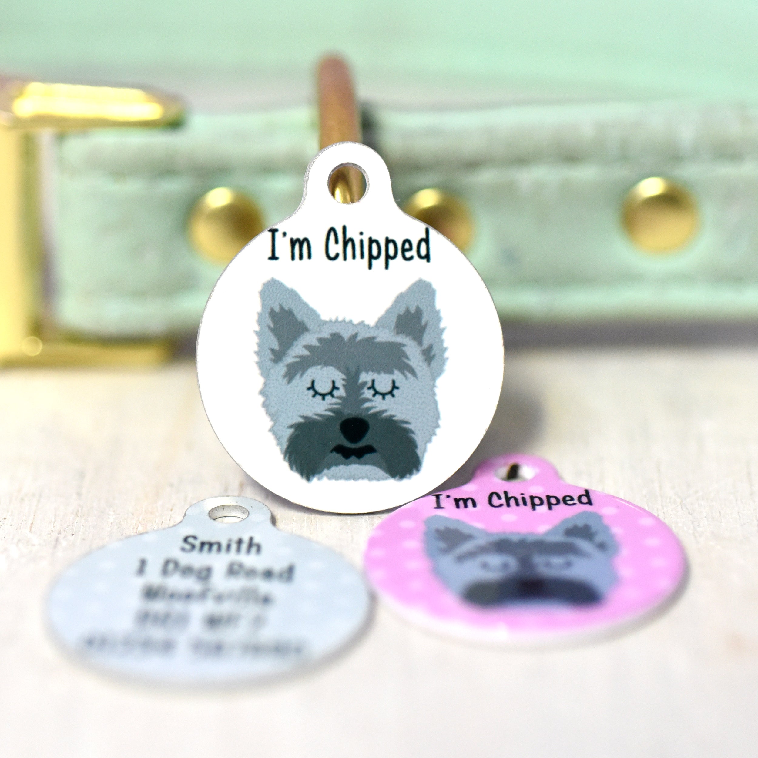 Cairn Terrier Dog Tag Hoobynoo