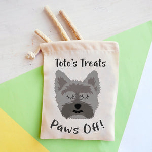 Cairn Terrier Personalised Treat Training Bag  - Hoobynoo - Personalised Pet Tags and Gifts
