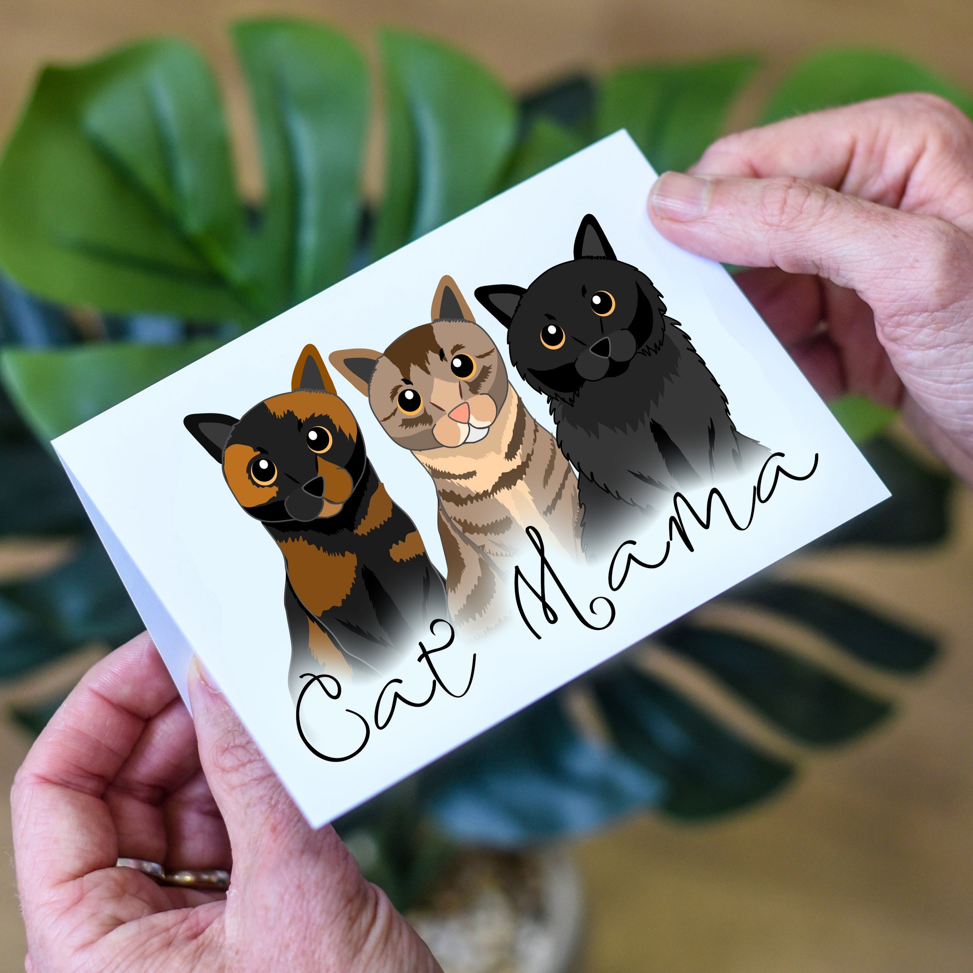 Cat Mama Card - Mother's Day Card for Cat Mums