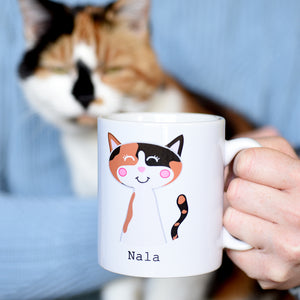 Personalised Cat Mug