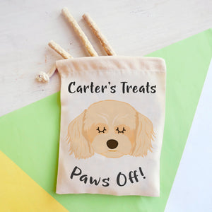 Cavachon Personalised Treat Training Bag  - Hoobynoo - Personalised Pet Tags and Gifts