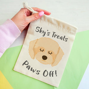 Cavapoo Personalised Treat Training Bag  - Hoobynoo - Personalised Pet Tags and Gifts