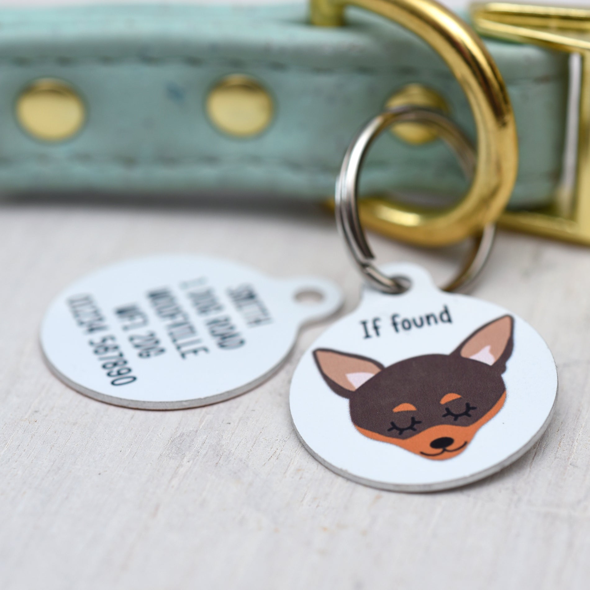 Chihuahua Personalised Dog Tag