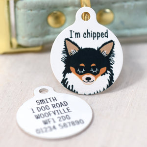 Chihuahua Personalised Dog Tag
