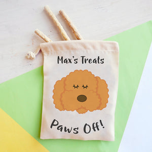Cockapoo/ Bichon Frise/ Labradoodle Personalised Treat Training Bag  - Hoobynoo - Personalised Pet Tags and Gifts