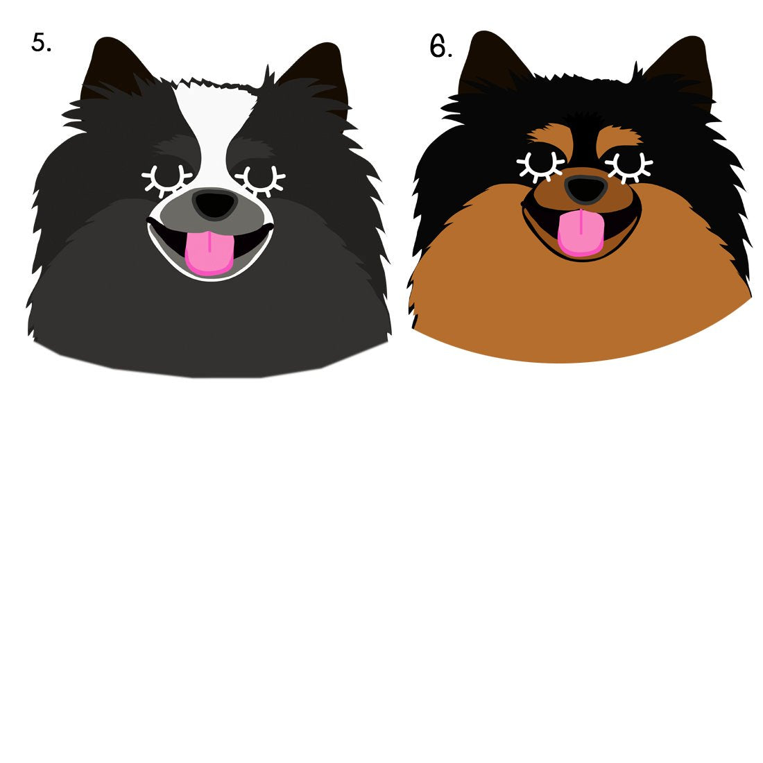 Pomeranian Christmas Sack  - Hoobynoo - Personalised Pet Tags and Gifts