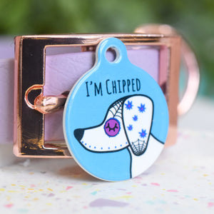 Personalised Dachshund Dog Tag - Day of the Dead