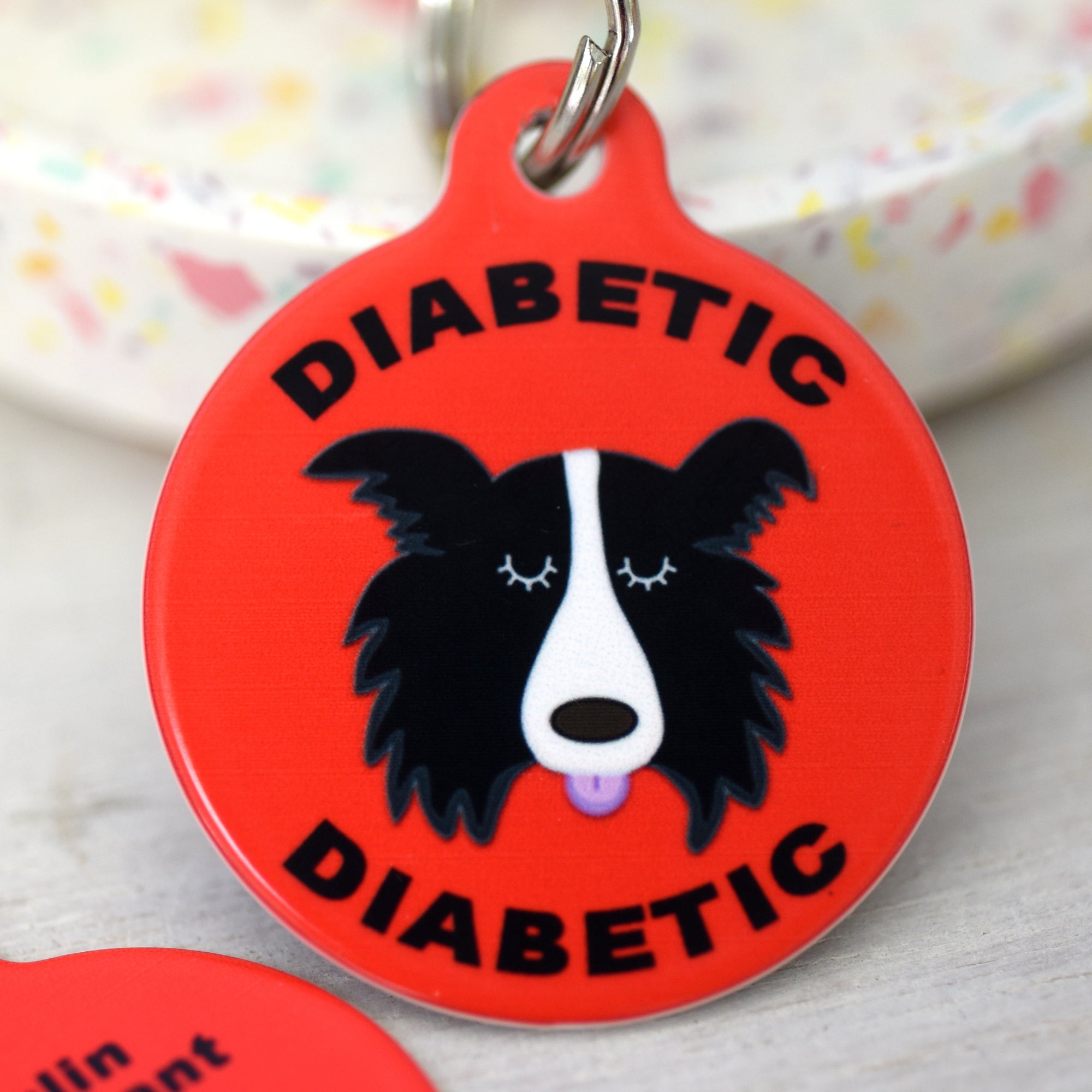 Dog Tag Personalised - Diabetic
