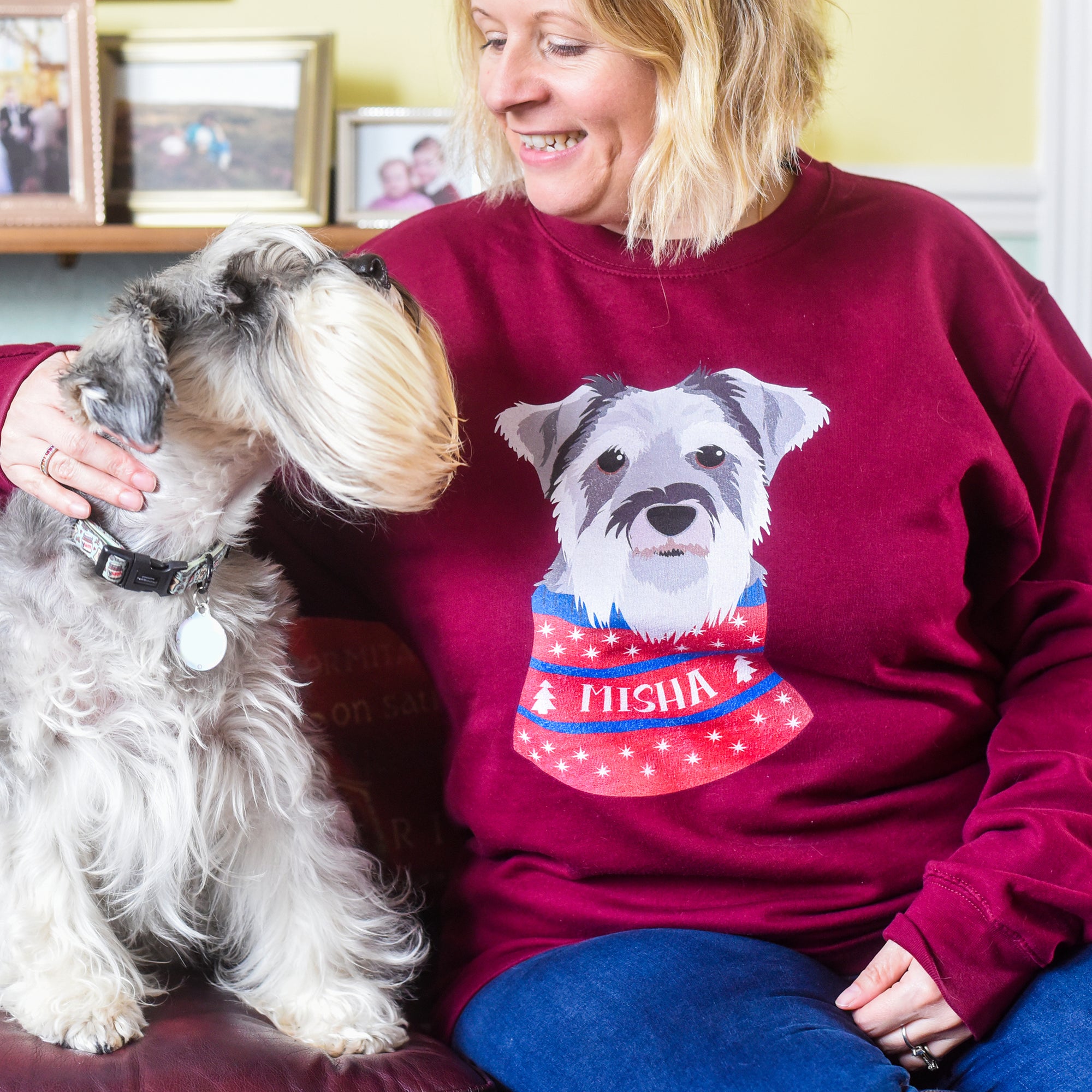 Personalised Christmas Jumper gift for Dog Lover