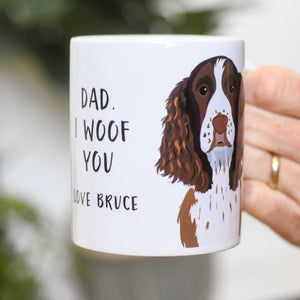 Personalised Message from the Dog Mug