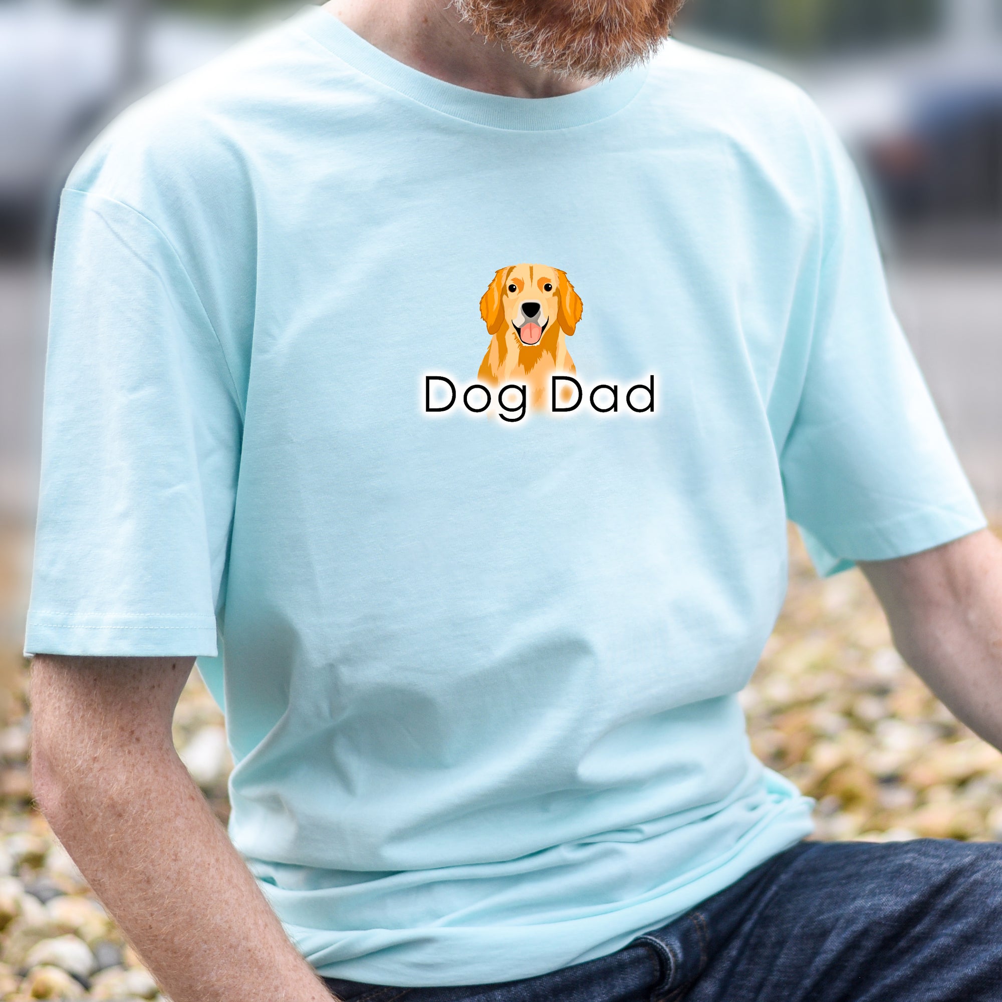 Personalised Dog Dad T-shirt