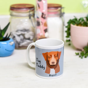Personalised Dog Daddy Mug