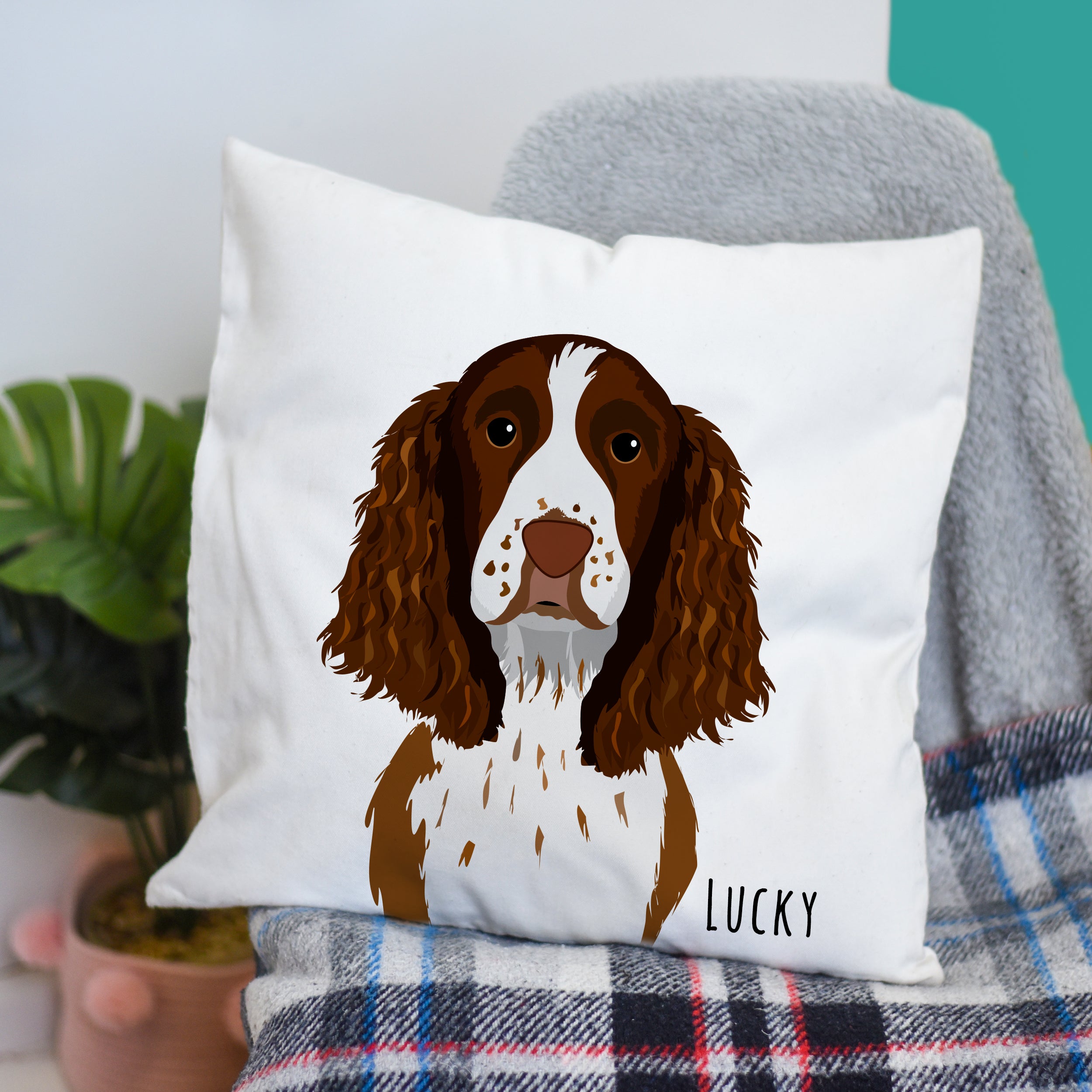 Cushion covers with dogs on hotsell